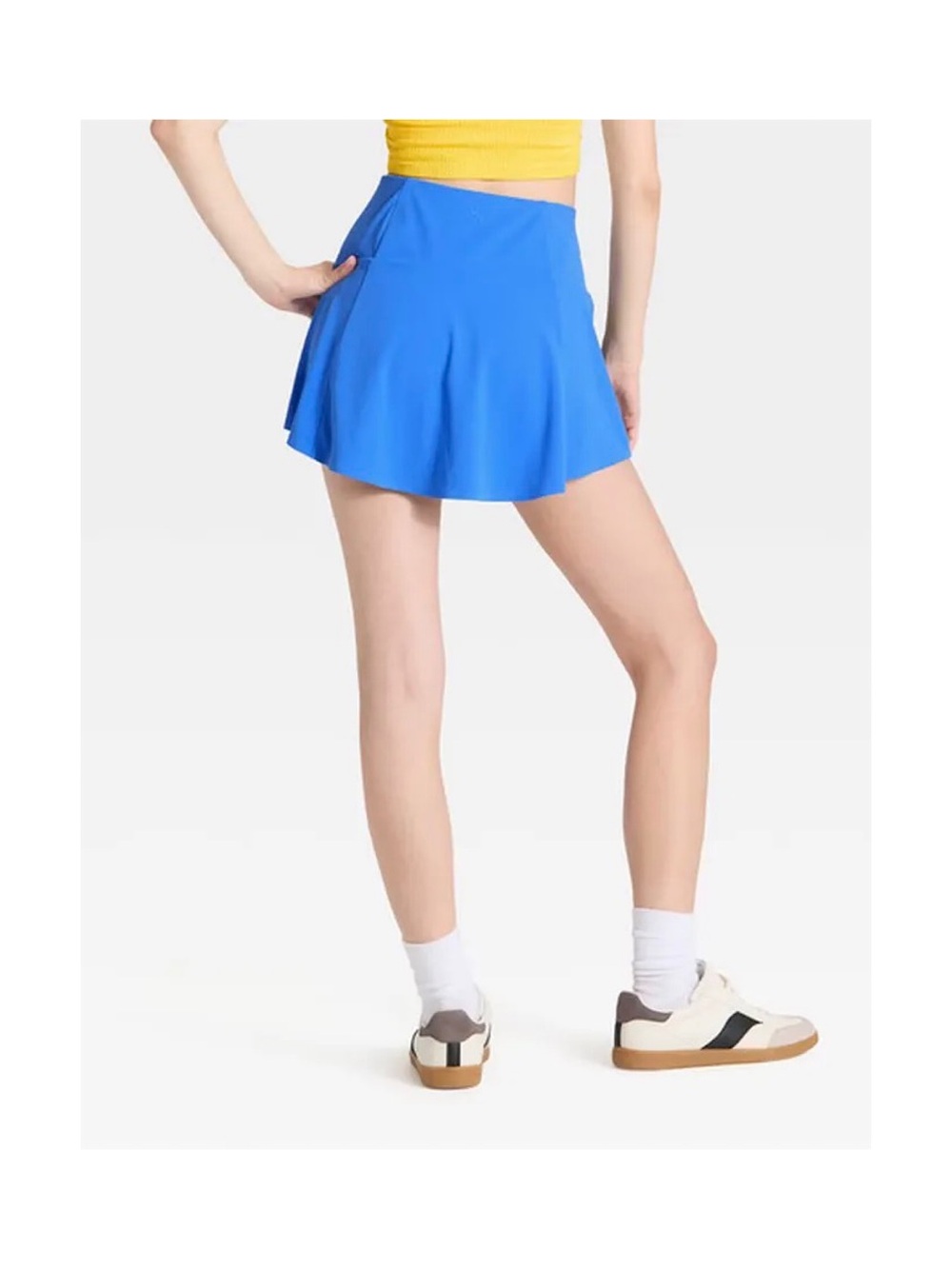 JoyLab Game Day Drop Waist Skort (Blue - Medium) - Picture 2 of 12